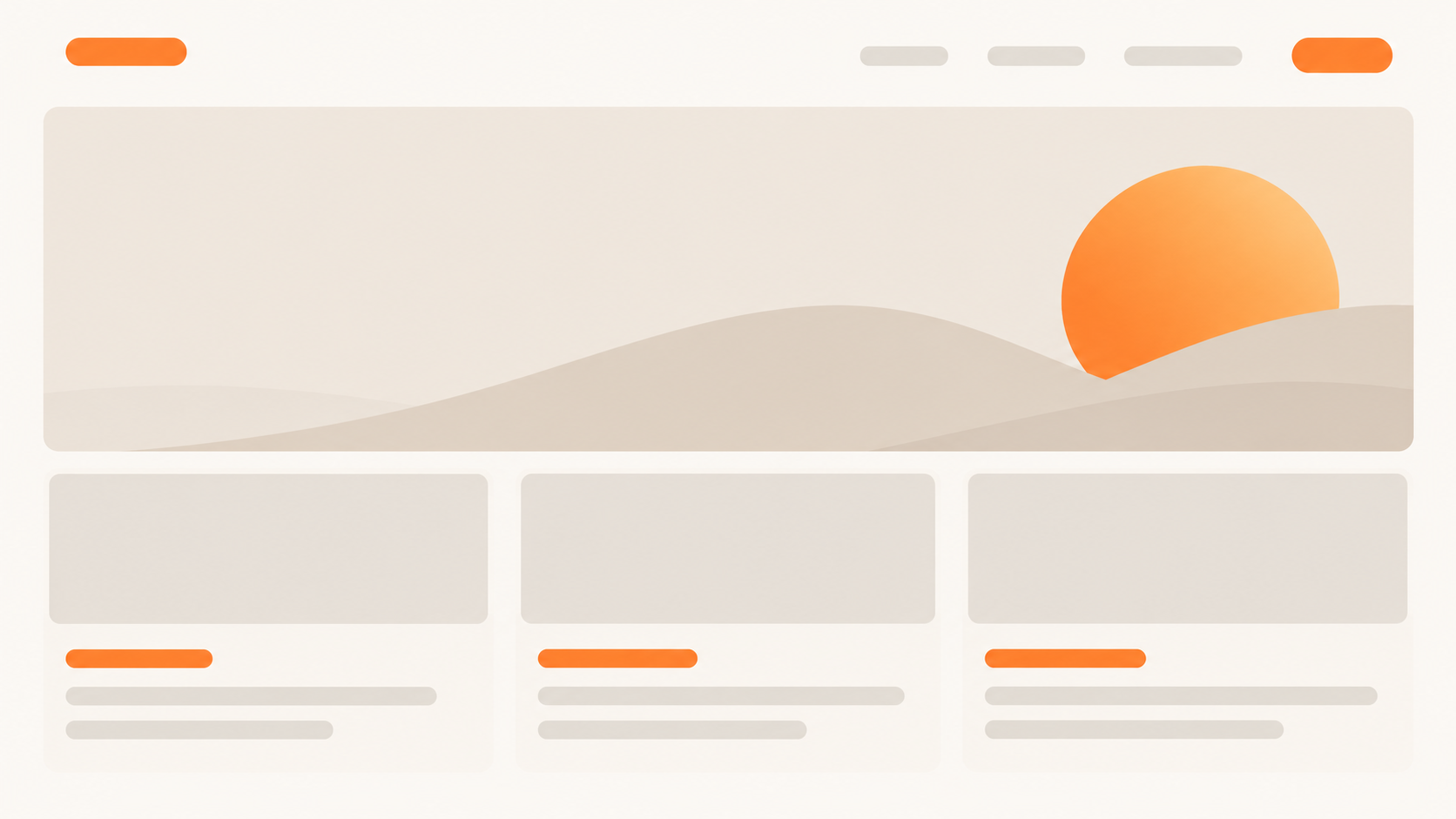 Desktopansicht Webdesign